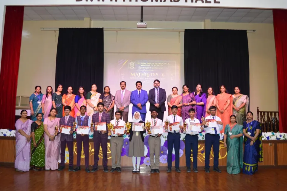 New Indian School Hosts 'Mathletes 6' Inter-School Mathematics Quiz