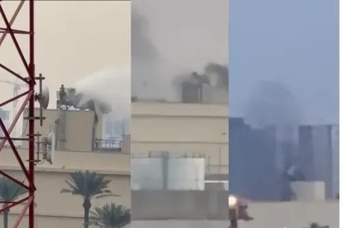 طائرة مسيرة تستهدف مجمع السفارة الأمريكية في بغداد