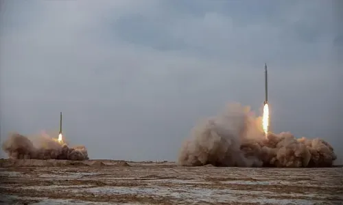 Iran fires long-range missiles