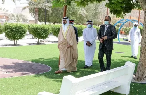 محافظ الجنوبية يقوم بزيارة تفقدية في الرفاع