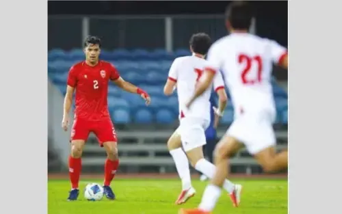 هدف قاتل للأردن يطيح بمنتخب البحرين