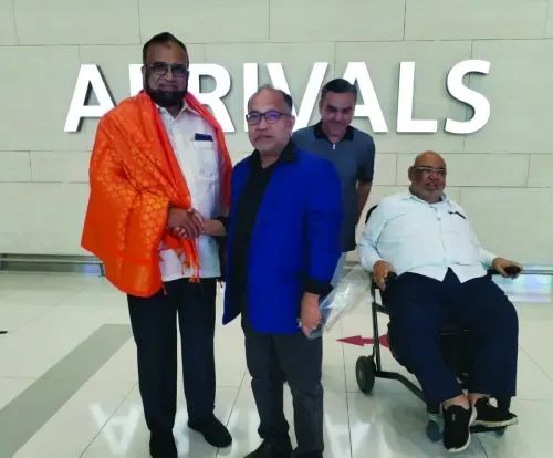 وصول النائب السابق عبد الرحمن إلى البحرين
