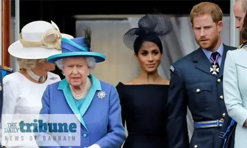 Britain’s Prince Harry and Meghan to give up royal titles