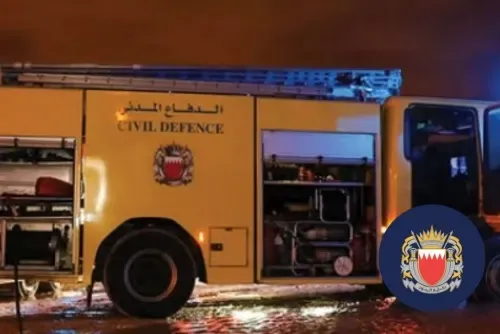 Fire in Samaheej House Claims One Life, Civil Defence Rescues Seven