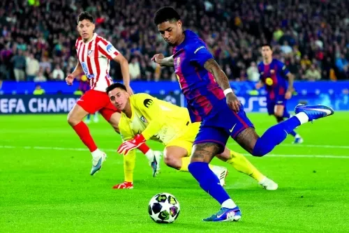 Rashford with point to prove as Barca target Atletico comeback