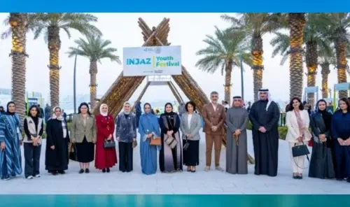 INJAZ Bahrain Youth Festival Inaugurated by Her Highness Shaikha Hessa