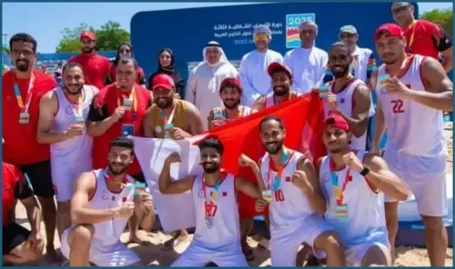 منتخب البحرين لكرة اليد الشاطئية يستعد لدورة الألعاب الآسيوية