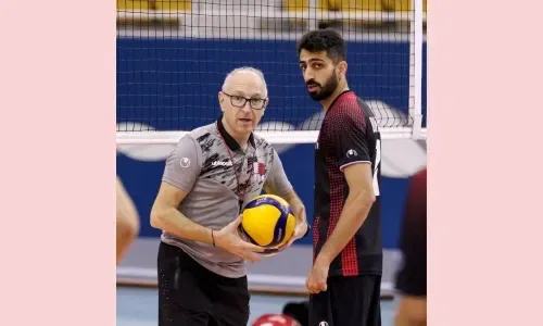 منتخب البحرين للكرة الطائرة يتطلع للمجد الآسيوي