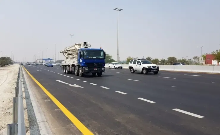 إنجاز مشروع توسعة شارع الشيخ عيسى بن سلمان