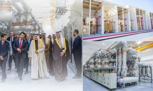 البحرين تفتتح أكبر محطة لنقل الكهرباء في الجسرة
