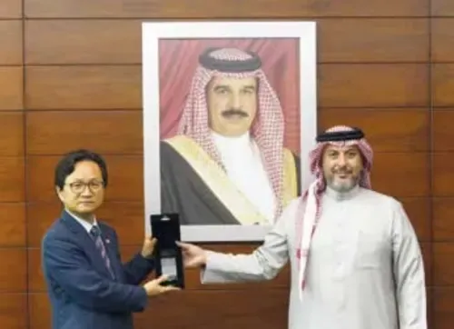 بورصة البحرين تستقبل السفير الكوري