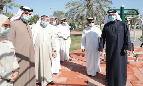 افتتاح ممشى مدينة عيسى بعد إعادة تطويره