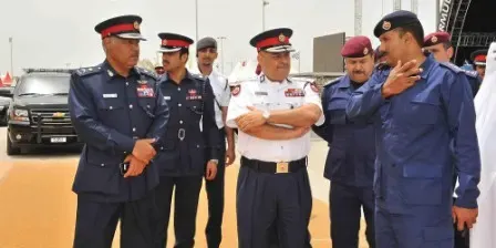 رئيس الأمن العام يشيد بمعايير السلامة في حلبة البحرين الدولية