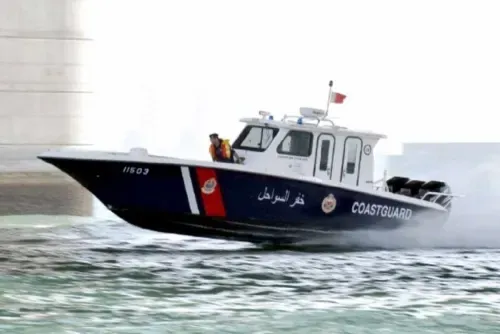 القبض على ثلاثة أشخاص في محاولة هروب بعد صيد الروبيان بطريقة غير قانونية