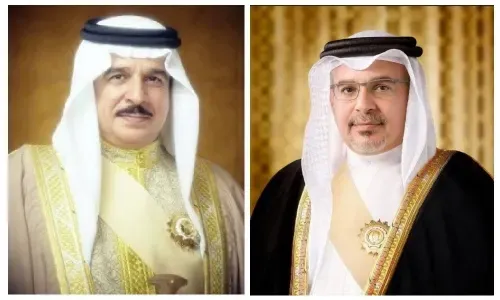 جلالة الملك المعظم وسمو ولي العهد رئيس مجلس الوزراء يتبادلان التهاني بعيد الأضحى المبارك