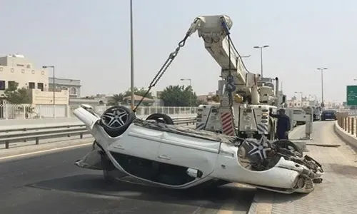 Man injured in horrific accident