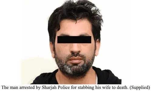 رجل يطعن زوجته حتى الموت في الشارقة