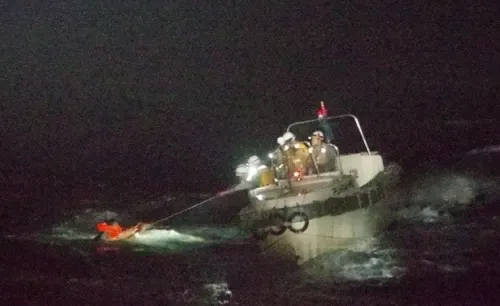 Livestock ship with 42 crew sank off Japan coast