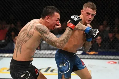 داستن بورييه يختتم مسيرته في UFC بنزال ثلاثي على لقب BMF ضد ماكس هولواي