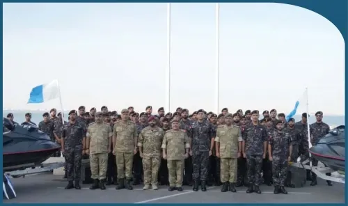 رئيس الحرس الوطني يزور وحدة الإسناد البحري