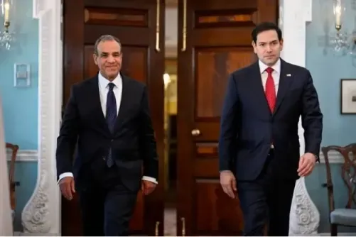 وقف إطلاق النار مع إيران وخطة غزة يتصدران مباحثات روبيو