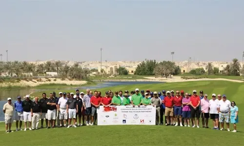 فريق منتدى الأعمال البريطاني البحريني يحقق الفوز في يوم الجولف