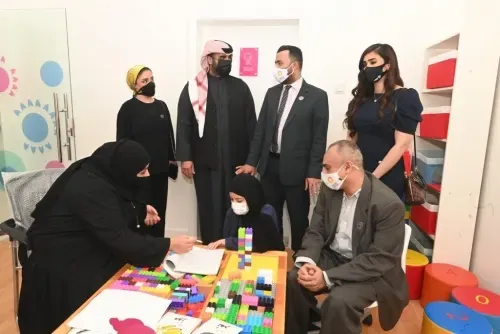 وفد من بنك البحرين الوطني يزور مقر مبادرة «ابتسامة» لدعم الأطفال المصابين بالسرطان