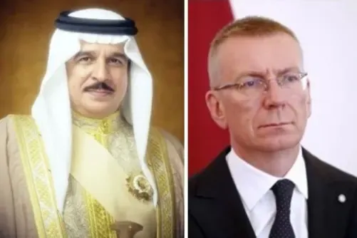 البحرين تحظى بدعم لاتفيا