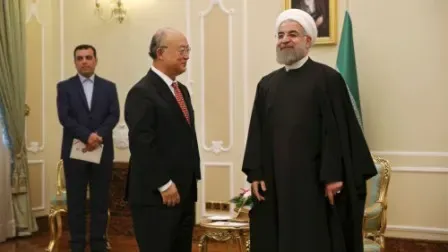 إيران أخذت عينات للوكالة الدولية للطاقة الذرية في موقع عسكري مشتبه به