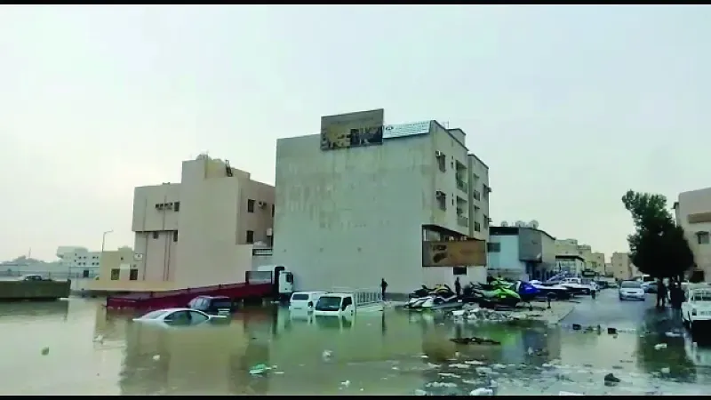 أولى موجات الأمطار