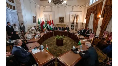 خمسة وزراء خارجية عرب يعربون عن أملهم في العمل مع ترامب بشأن حل الدولتين