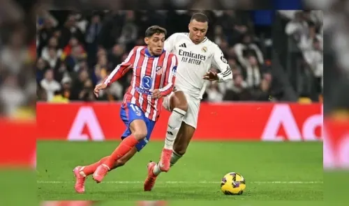 مبابي يسجل وريال مدريد ينتزع تعادلاً أمام أتلتيكو