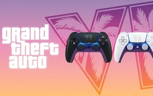 إصدار محدود من وحدات تحكم PS5 مستوحاة من لعبة GTA 6