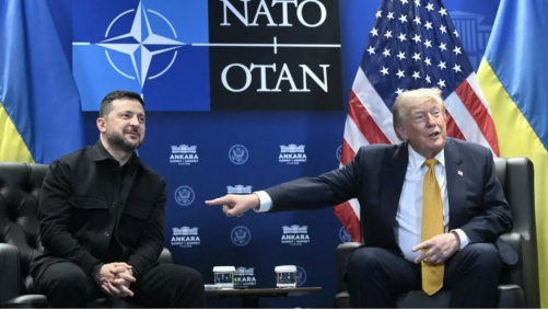 Zelensky heads to White House seeking Trump's backing