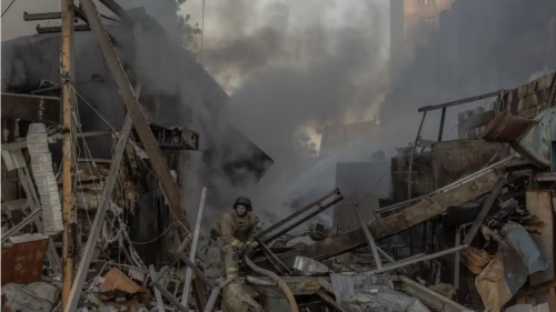 Russian Drone Strike on Dairy Plant Kills 4 Near Kyiv