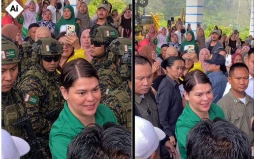 AI-altered images of Sara Duterte visiting former rebel group mislead online AI-altered images of Sara Duterte visiting former rebel group mislead online