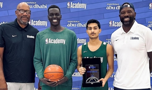 Habib Shines at NBA Academy Camp