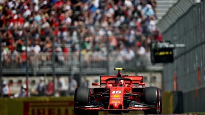 Leclerc on top as Ferrari rebound after Hamilton puncture