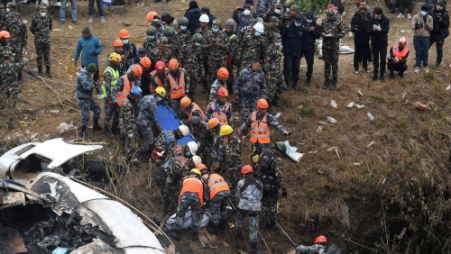 Search continues for lone missing person in Nepal plane crash