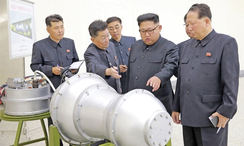 N. Korea says it  tested H-bomb
