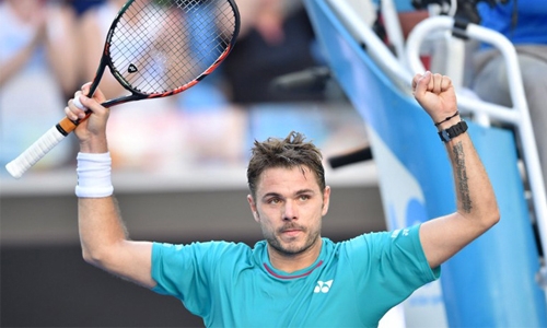 Wawrinka downs Seppi in three tight sets
