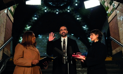 Leftist Mamdani takes over as New York mayor under Trump shadow