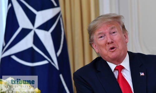 Trump launches NATO meet with attack on “nasty” France