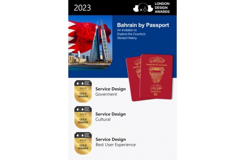Bahrain’s electronic passport claims global design awards