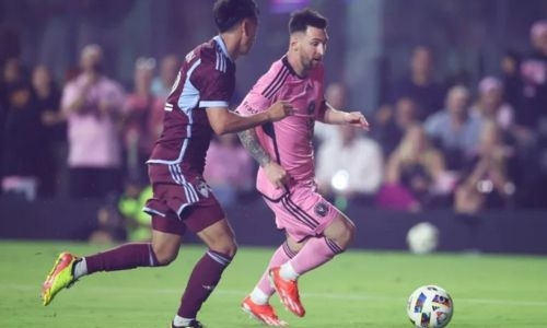 Sub Messi scores but Miami held by Colorado
