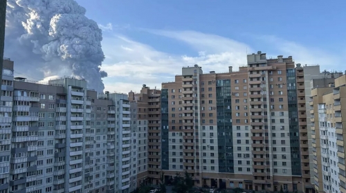 Ukraine drone attack hits Russia’s ‘Amazon’ warehouse