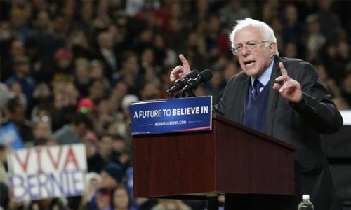 Big election wins for Sanders in Alaska, Washington
