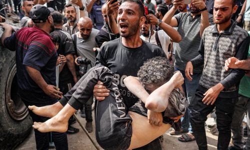 UN says nearly 450,000 displaced from Gaza’s Rafah since May 6