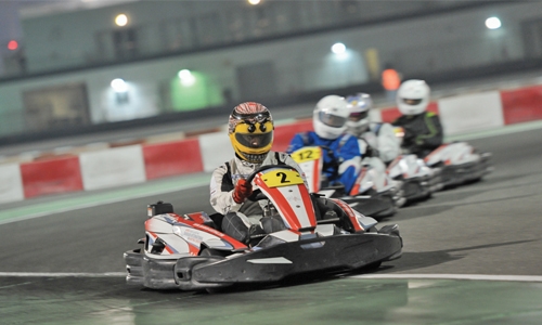 Mattar, Alsaie steer to victory in karting Mattar, Alsaie steer to victory in karting