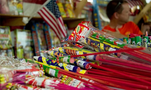 Man arrested for selling firecrackers online